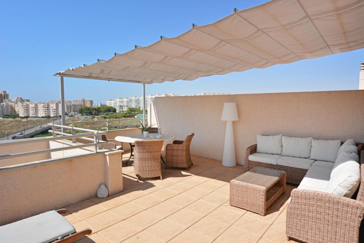 Luxury Beachfront Penthouse By Nras El Campello Bagian luar foto